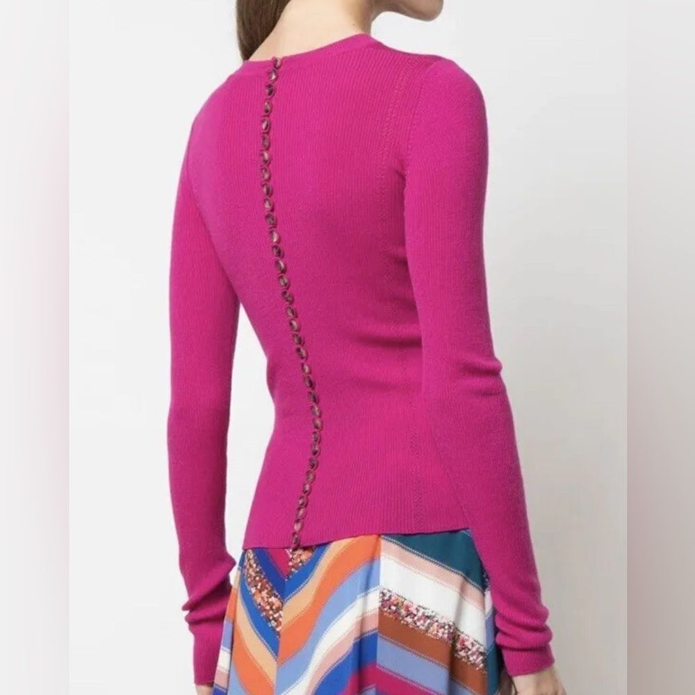 Altuzarra Fuchsia Knit Top